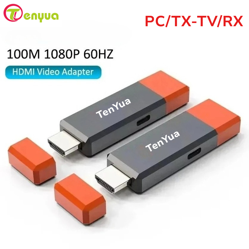 50M 100M Wireless HDMI-Compati - Hdmi Adapter ulasan dan harga