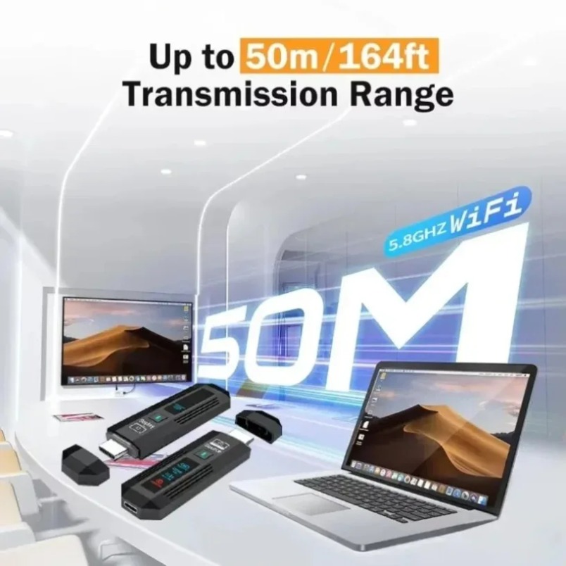 Wireless Video Transmitter HDM - Hdmi Adapter ulasan dan harga