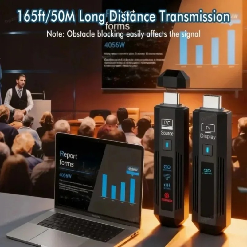 Wireless Video Transmitter HDM - Hdmi Adapter ulasan dan harga