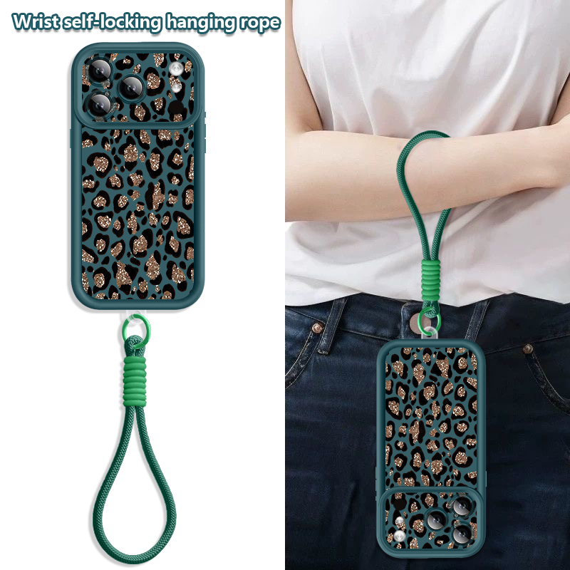 Brown Leopard Printed Lanyard  - Usb Charger ulasan dan harga