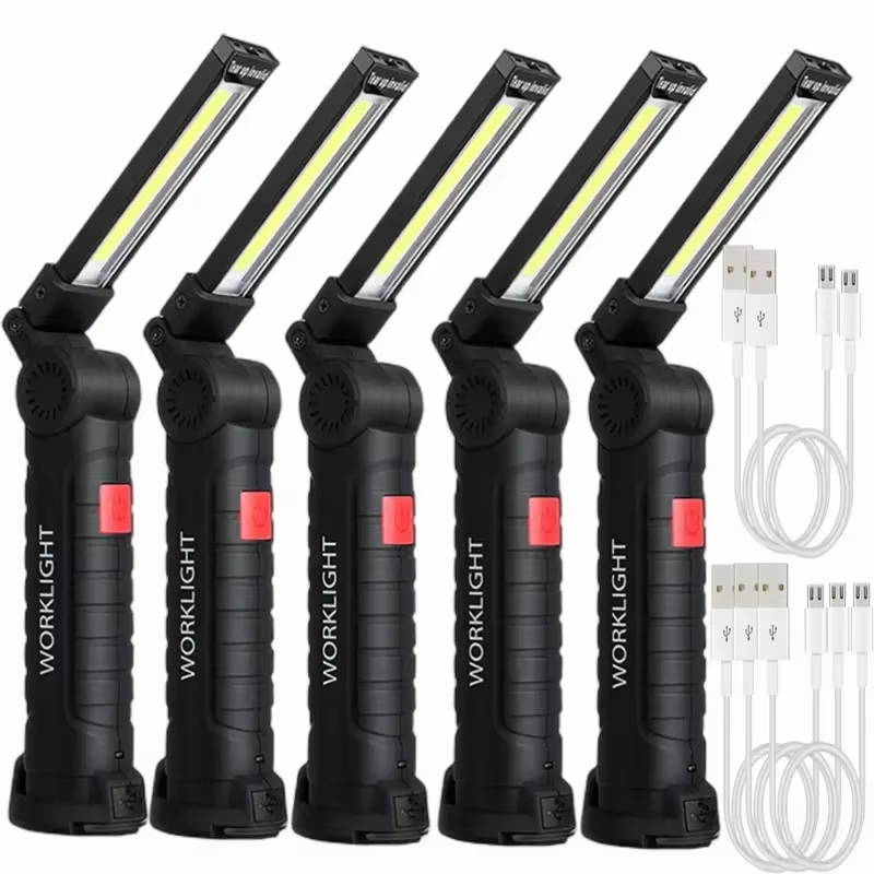 Portable COB LED Flashlight US - Power Bank ulasan dan harga