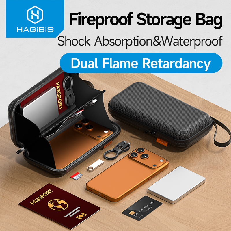 Hagibis Fireproof Storage Bag  - Power Bank ulasan dan harga