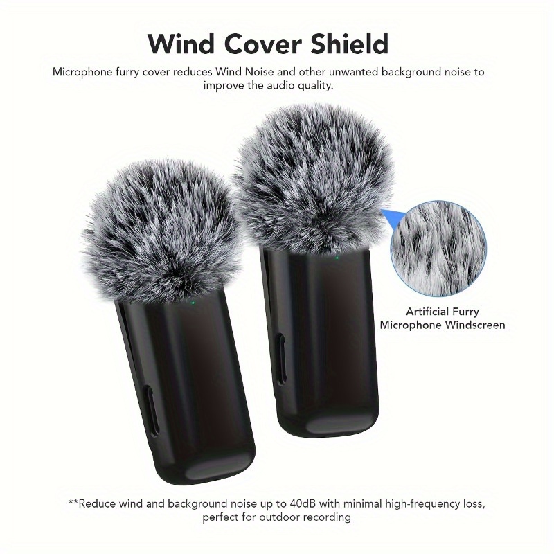 Wireless Lavalier Microphone w - Wireless Charger ulasan dan harga