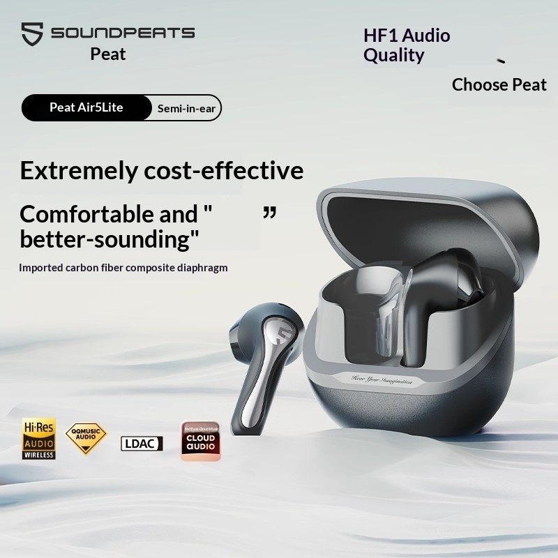 SoundPEATS Air5 Lite Bluetooth - Headphones Wireless ulasan dan harga