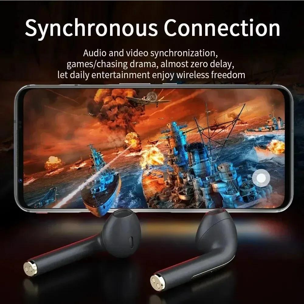New J18 TWS Wireless Earbuds 5 - Wireless Charger ulasan dan harga