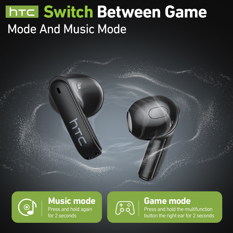HTC Gaming Bluetooth Headphone - Headphones Wireless ulasan dan harga