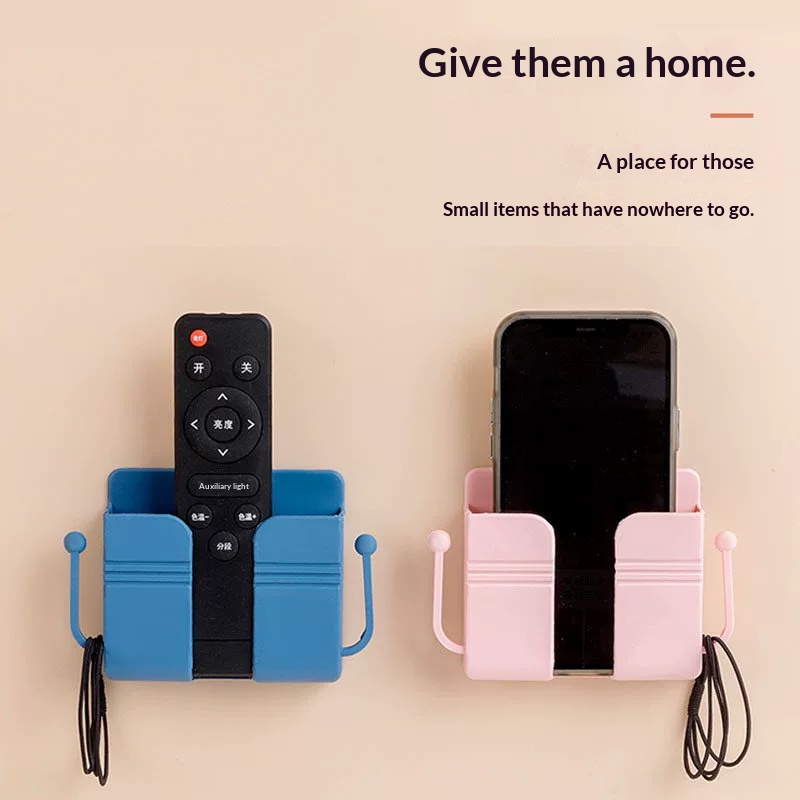 Adhesive Wall Mount Phone Hold - Phone Holder ulasan dan harga