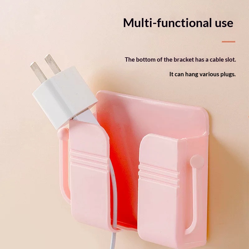 Adhesive Wall Mount Phone Hold - Phone Holder ulasan dan harga
